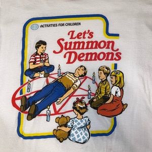 Wicked Clothes “Let’s Summon Demons” Ringer Tee